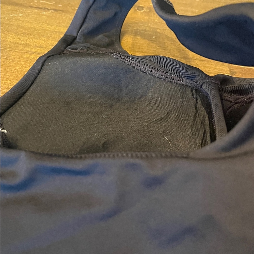 Nike Black long line workout top small - Picture 3 of 4